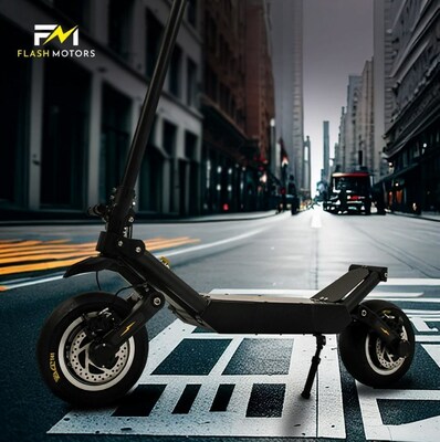 Accelerating into the Future: Behold the Sleek Power of Flash Motors' Infinity X Hyper Scooter