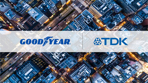 TDK AND GOODYEAR ANNOUNCE COLLABORATION TO ADVANCE TIRE INTELLIGENCE TECHNOLOGIES