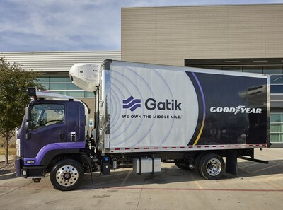Goodyear and Gatik have announced the expansion of the industry's first, successful integration of tire intelligence technology into an autonomous driving system.