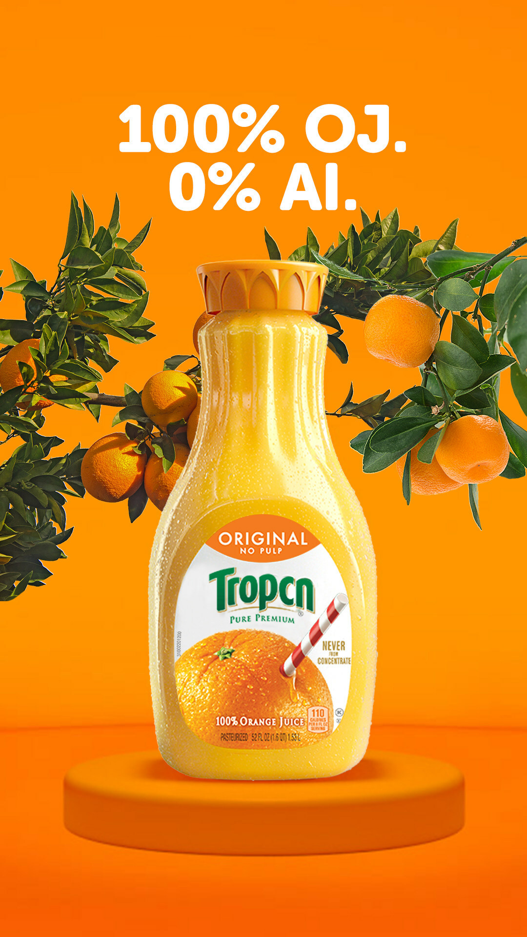 “Artificial Just Isn’t in Our DNA” Tropicana Goes Without the Letters “AI”