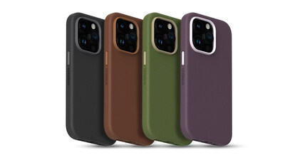 OtterBox introduced its latest innovation today during the Consumer Electronics Show in Las Vegas - a new case using material that feels like leather but made from nopal cactus.