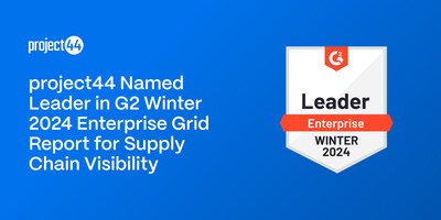 project44 Named Leader in G2 Winter 2024 Enterprise Grid Report for Supply Chain Visibility