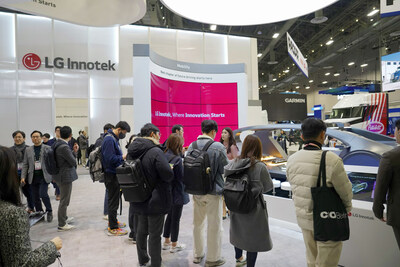 LG Innotek Pre-Booth tour for media that has taken place on the 8th of January
