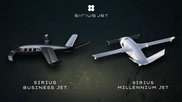 Sirius Aviation AG Unveils World’s First Hydrogen VTOL Aircraft: Sirius Jet