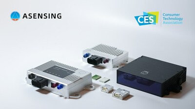 ASENSING exhibits high-precision positioning and LiDAR sensors at CES 2024
