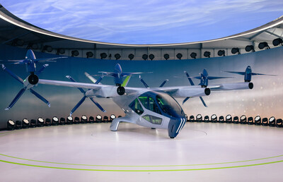 Supernal revealed its eVTOL vehicle product concept, S-A2, within a full-scale vertiport at CES 2024.