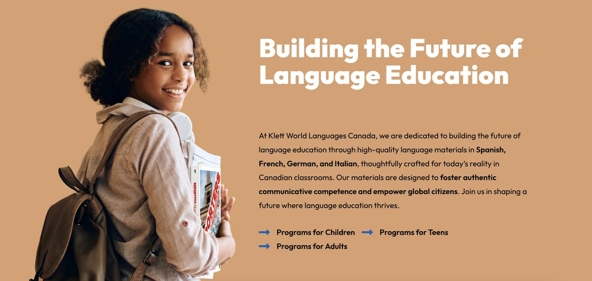 Klett World Languages establishes Canadian counterpart in Calgary