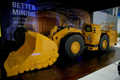 At CES 2024, Caterpillar will highlight electric machines and energy solutions, including the R1700 XE - a high-productivity, zero exhaust emission loader.