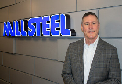 Justin Powell, Mill Steel Company's newly appointed Chief Financial Officer.