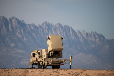 The GhostEye MR, pictured here during an extended exercise at White Sands Missile Range, is an advanced medium-range sensor for the National Advanced Surface to Air Missile System (NASAMS).