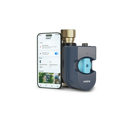 Moen Smart Water App and Flo Smart Water Monitor and Shutoff