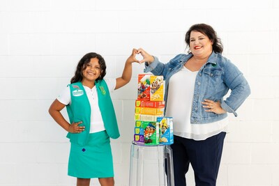 Girl Scouts Of Northern California Kicks Off 2024 Cookie Season January   GSNorCalBri Seoane AndDaughterCookie2024 