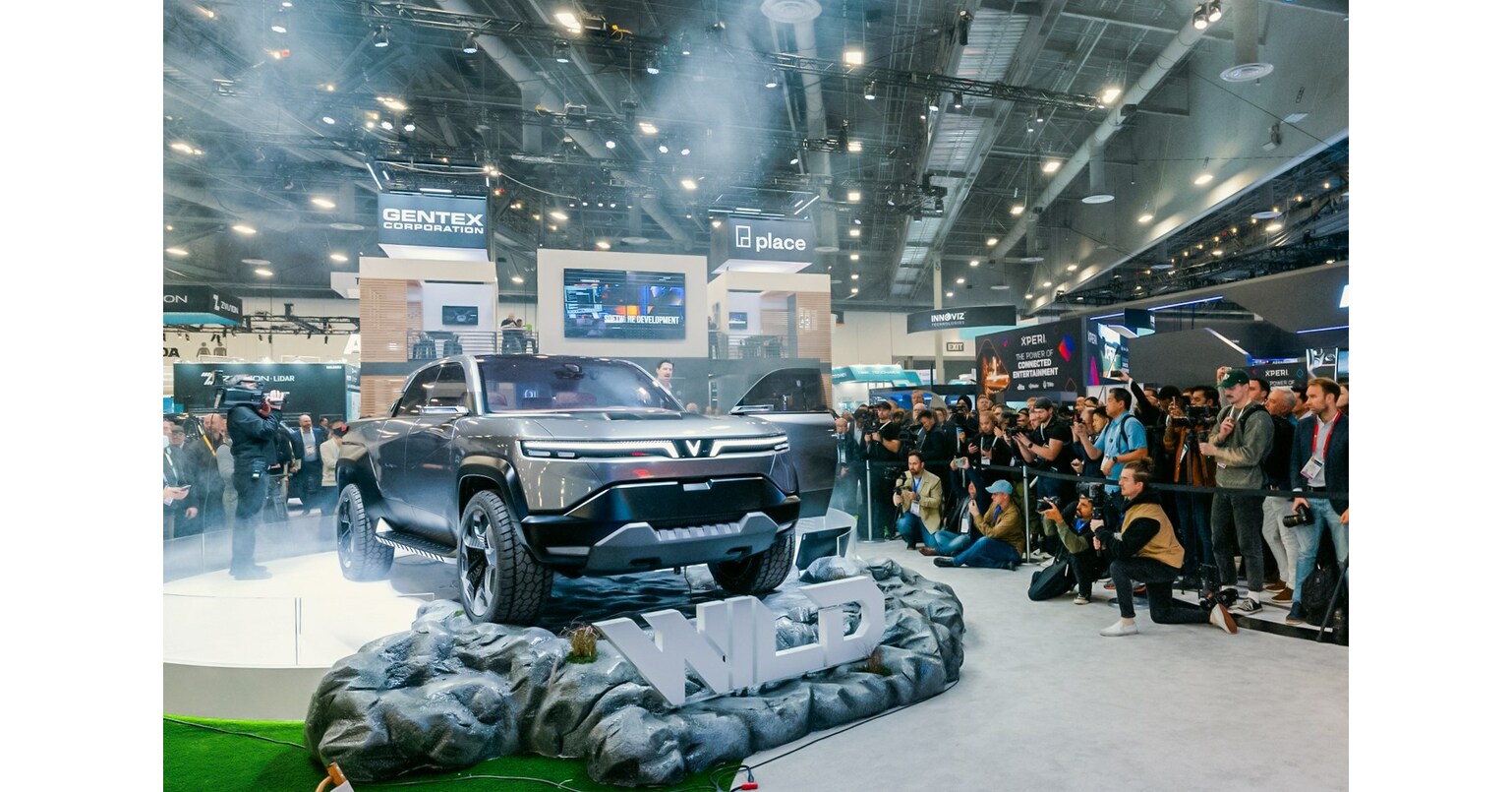 VINFAST UNVEILS NEW ELECTRIC PICKUP TRUCK CONCEPT – VF WILD