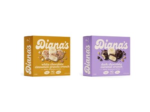 Crunch Has Entered the Conversation: Diana's™ Delights the Freezer Aisle with Added Textures and New Flavor Combinations to Its Chocolate-Covered Banana Bites