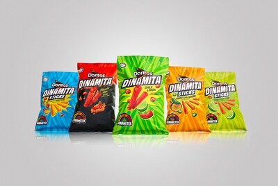 Doritos Dinamita will launch into the new year by exploding onto snack shelves with new spice-packed flavors and an unexpected new shape – and a fiery in-game commercial for Super Bowl LVIII.