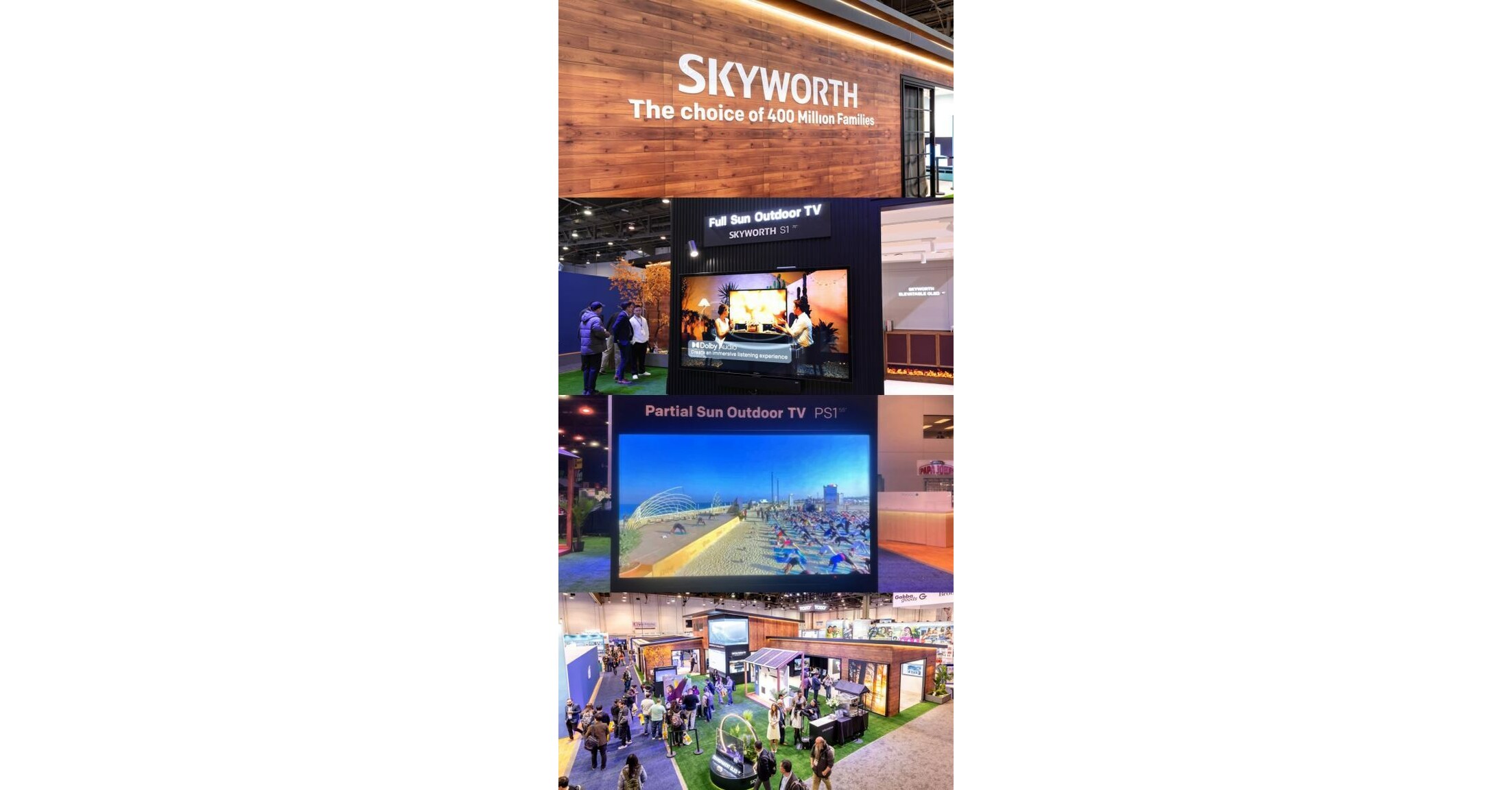 Jako preferowany wybór 400 milionów rodzin, Skyworth przedstawia zaawansowany technologicznie telewizor zewnętrzny Clarus na targach CES 2024