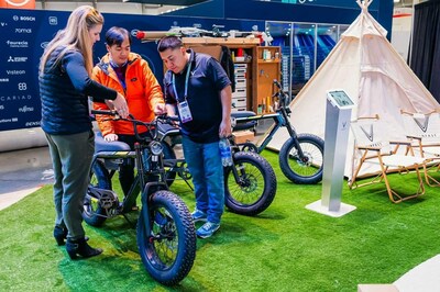 The DrgnFly eBike at CES 2024