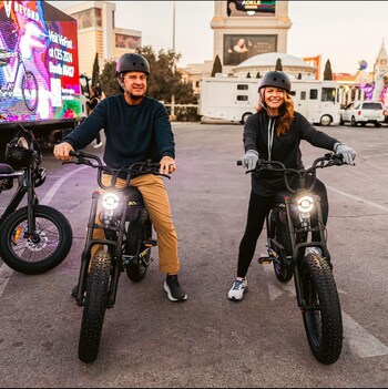 The DrgnFly eBike is experienced in Las Vegas.