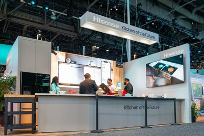 Hisense showcases ‘Kitchen of the Future’ at CES (PRNewsfoto/Hisense)