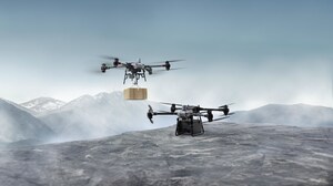 O primeiro drone de entregas da DJI decola globalmente