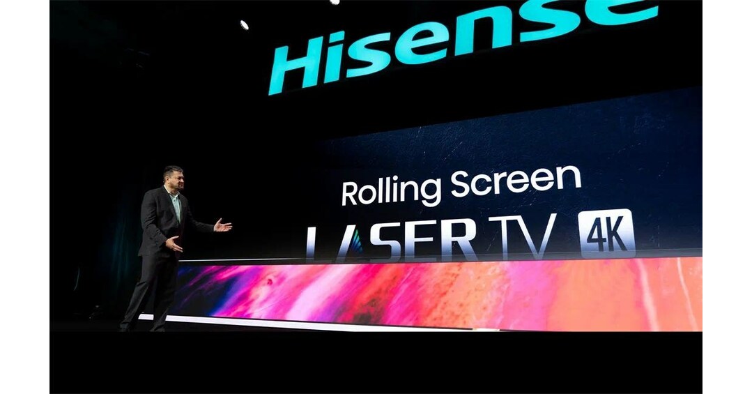 Rewolucyjne innowacje w telewizorach laserowych zaprezentowane przez Hisense na targach CES 2024