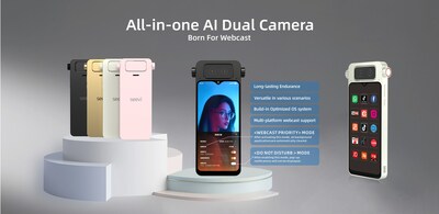 DAXIN Industrial and SHIXI Technology is set to unveil the industry’s first AI ALL-IN-ONE Dual-Camera webcast Device at this year’s CES exhibition (January 09-12, 2024)