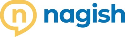 Tha Nagish logo in yellow and blue