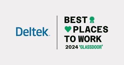 Deltek is ranked #8 among large companies on Glassdoor's Best Places to Work list