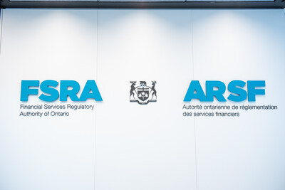 FSRA Logo / Logo d'ARSF (CNW Group/Financial Services Regulatory Authority of Ontario)