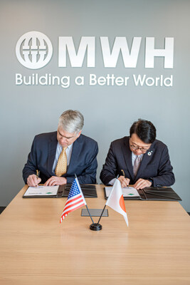 MWH and Obayashi Corporation officially formalized the strategic partnership between the two companies.