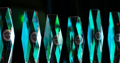 Grand Prize Winners will receive crystal towers, similar to the ones photographed here, at the VMX Annual Awards Night event on January 15, 2024, at VMX 2024.  (COURTESY PHOTO PROVIDED BY NAVC)