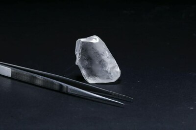 Lucara Diamond Corp., 166 carat diamond (CNW Group/Lucara Diamond Corp.)