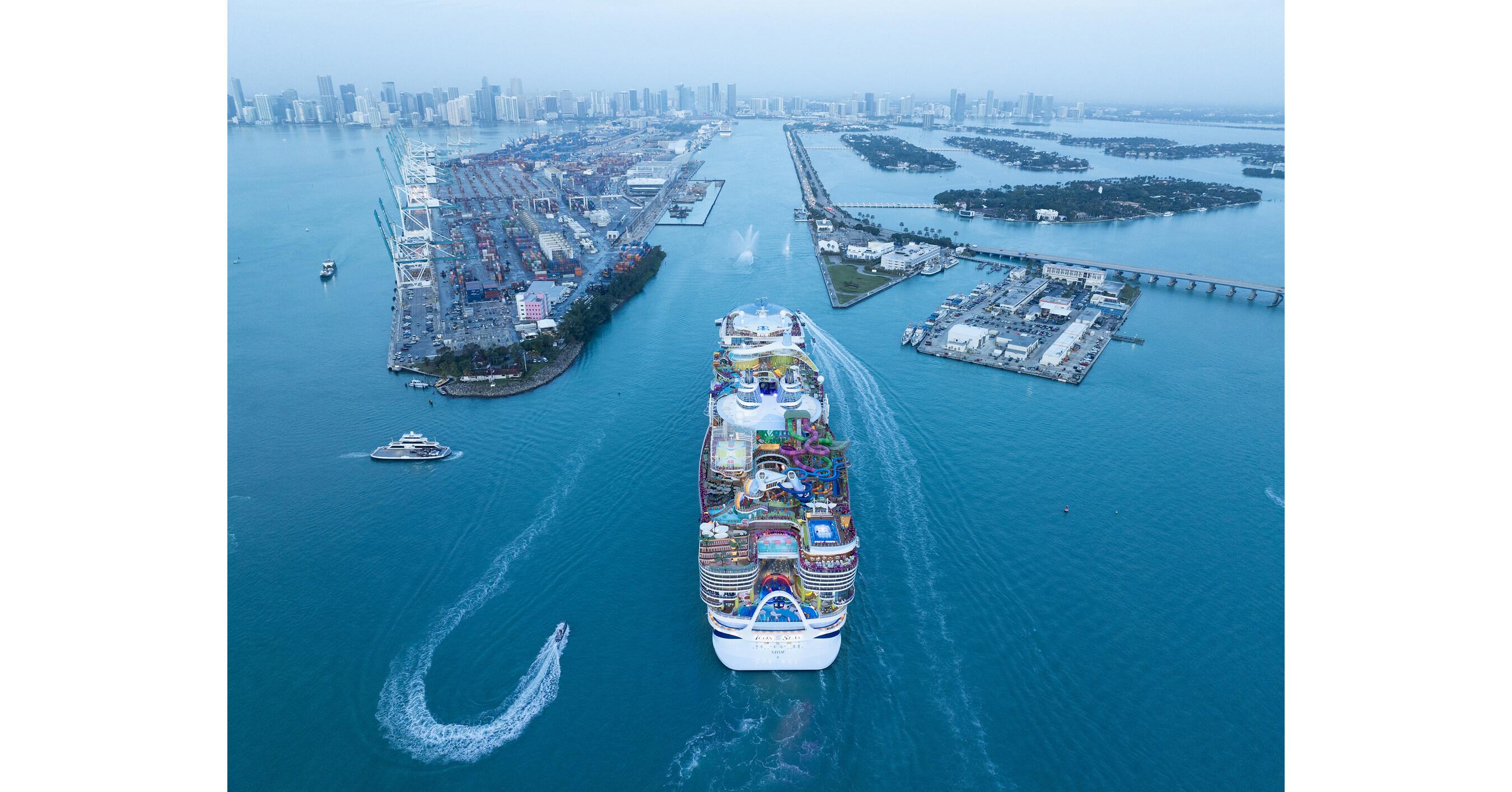 WELCOME TO MIAMI: ROYAL CARIBBEAN'S HIGHLY ANTICIPATED ICON OF THE SEAS ...