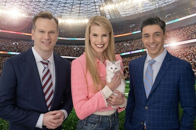 Renowned animal activist, Beth Stern, TV personality and producer, Brian Balthazar, and Emmy-winning Pix11 morning news anchor, Dan Mannarino host the annual “Great American Rescue Bowl,” Sunday, February 11, on Great American Family.