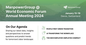 Preparing Workforces for a Greener, More Digital World: ManpowerGroup at Davos 2024
