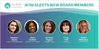 Newly elected Alliance of Channel Women board members include Madison Beedy, Staci Corbett, Sommer Figone, Tracy Hali and Jackie Steinberg,