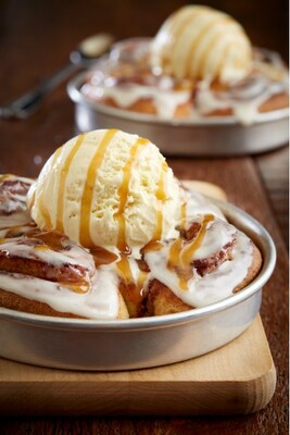 Cinnamon Roll Pizookie at BJ's Restaurant & Brewhouse