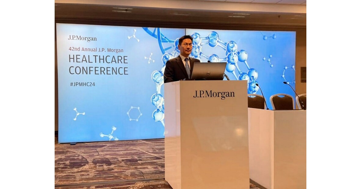 CEO of KelunBiotech Dr. Micheal Ge delivered a presentation on The