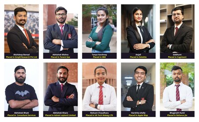Chandigarh University students received lucrative job offers from top-notch Multinational companies and organizations during the campus placements 2023-24.