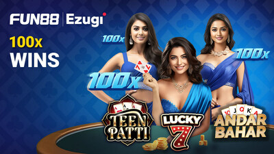 Fun88 Unveils '2024: The Year of Guaranteed Wins' with Ezugi 100X Wins Everyday!