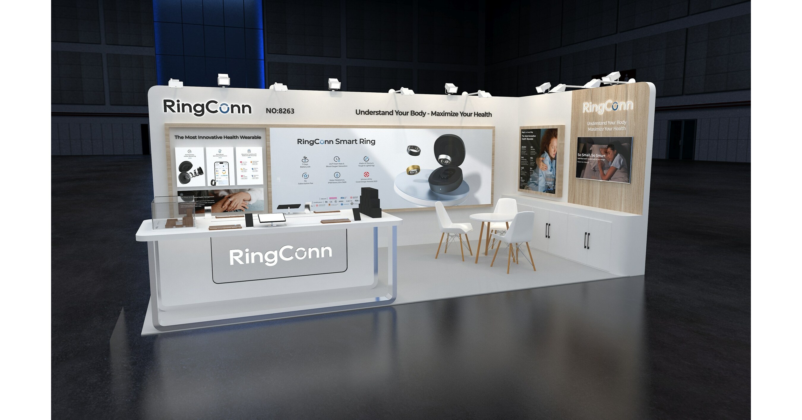 RingConn Smart Ring Impresses at CES 2024: Unveiling Plans on Features and  Medical Algorithms Updates that Redefine Personal Health Management