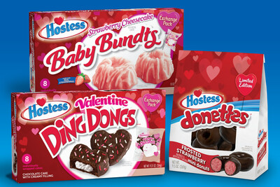 The Hostess® brand is back this Valentine’s Day season with a lineup of three irresistible fan-favorite treats along with one new variety.