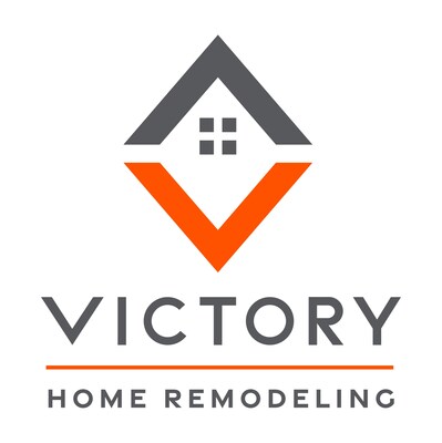 Victory Stacked Logo (PRNewsfoto/Victory Home Remodeling)
