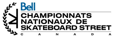 Logo des Championnats Nationaux de Skateboard Street Bell (Groupe CNW/Canada Skateboard)