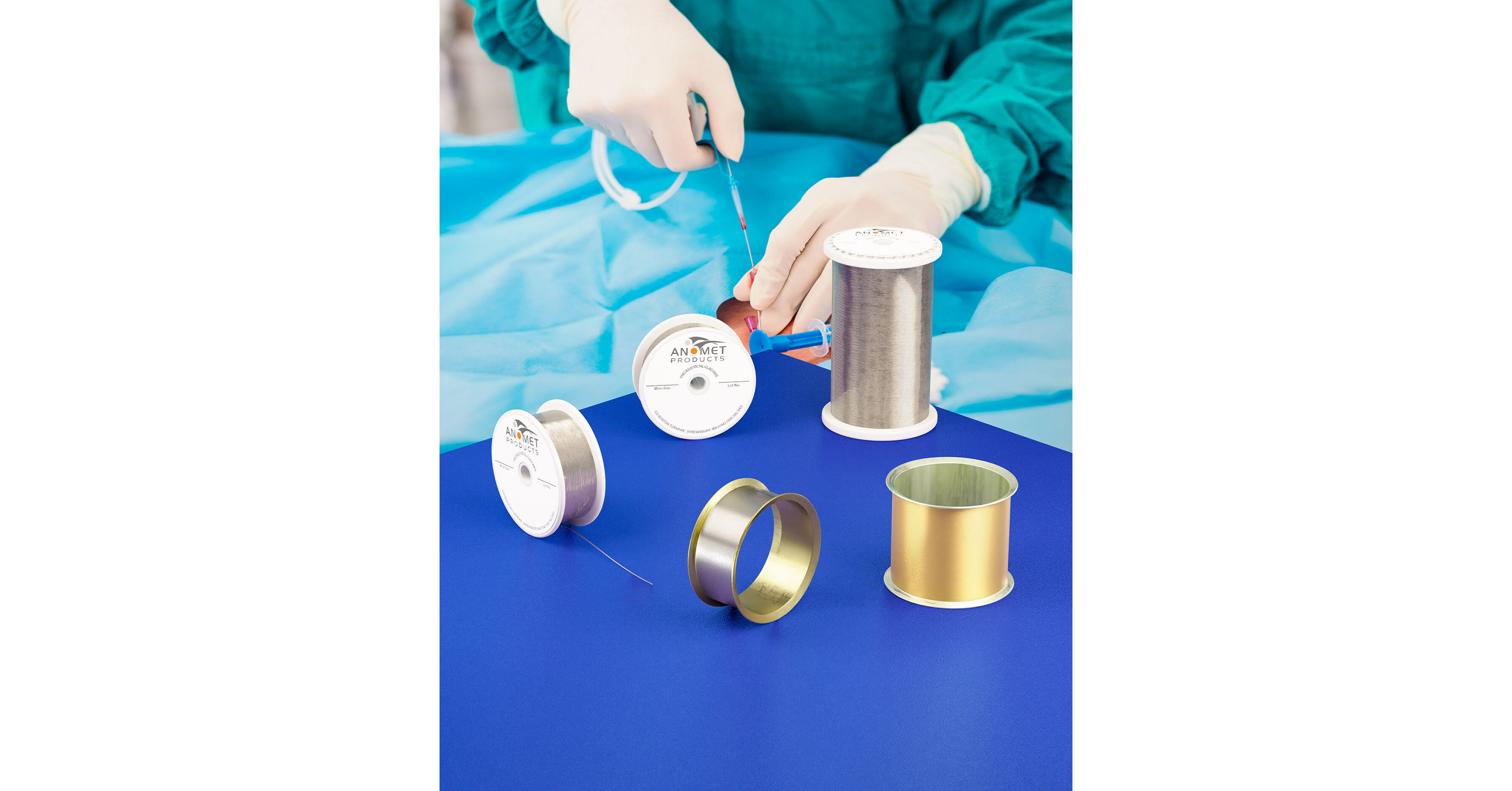 Anomet Introduces Radiopaque Medical Wire for Guidewire Assemblies That