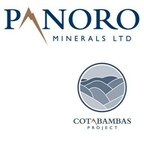 Panoro Minerals Grows Resource, Adds High Grade, Reduces Waste:Ore Ratio and Increases Precious Metals at the Cotabambas Copper Project, Peru