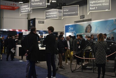Thousands of people stopped by AGC's booth at CES 2024.