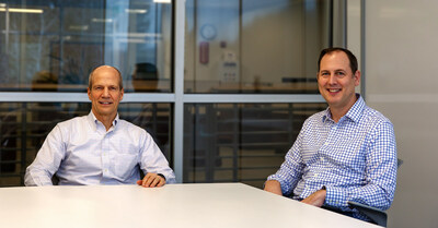 Evan Smith (left), Hypertherm Associates CEO, with Aaron Brandt (right), Hypertherm Associates President & COO.