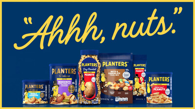 The makers of Planters® nuts and snacks announced today the launch of its new national ad campaign created to change the denotation on the classic expression “Ah nuts!” from frustration into a positive – “Ahhh, nuts.”
