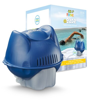 FROG@ease, the first complete sanitizing system for swim spas.